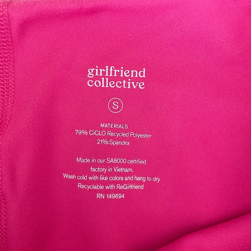 Girlfriend Collective Pink Cabaret BioCompressive Sport Skort Women’s Size Small - Picture 4 of 7